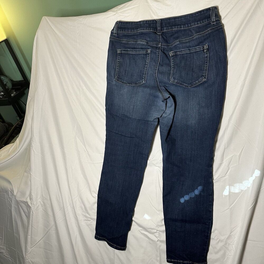 M Jeans by Maurices‎ Sz 14W Women's Skinny Jeans Mid Rise - Picture 8 of 14
